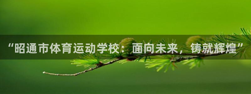 欧亿体育官方平台体育：“昭通市体育运动学校：面向未来
